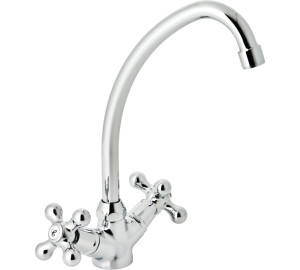 Grifo de cocina caño tubo Cromado New Regent